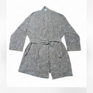 1999 Vintage Victoria Secret Animal Print Robe